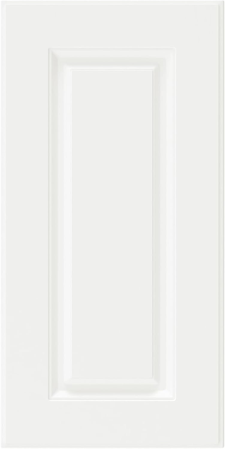 Built-in Cabinet Doors - Cabinet Replacement Doors for Kitchen, Living Room, Bedroom, Bathroom - 22.5 Inch High (White, 16.25 Inch Wide)