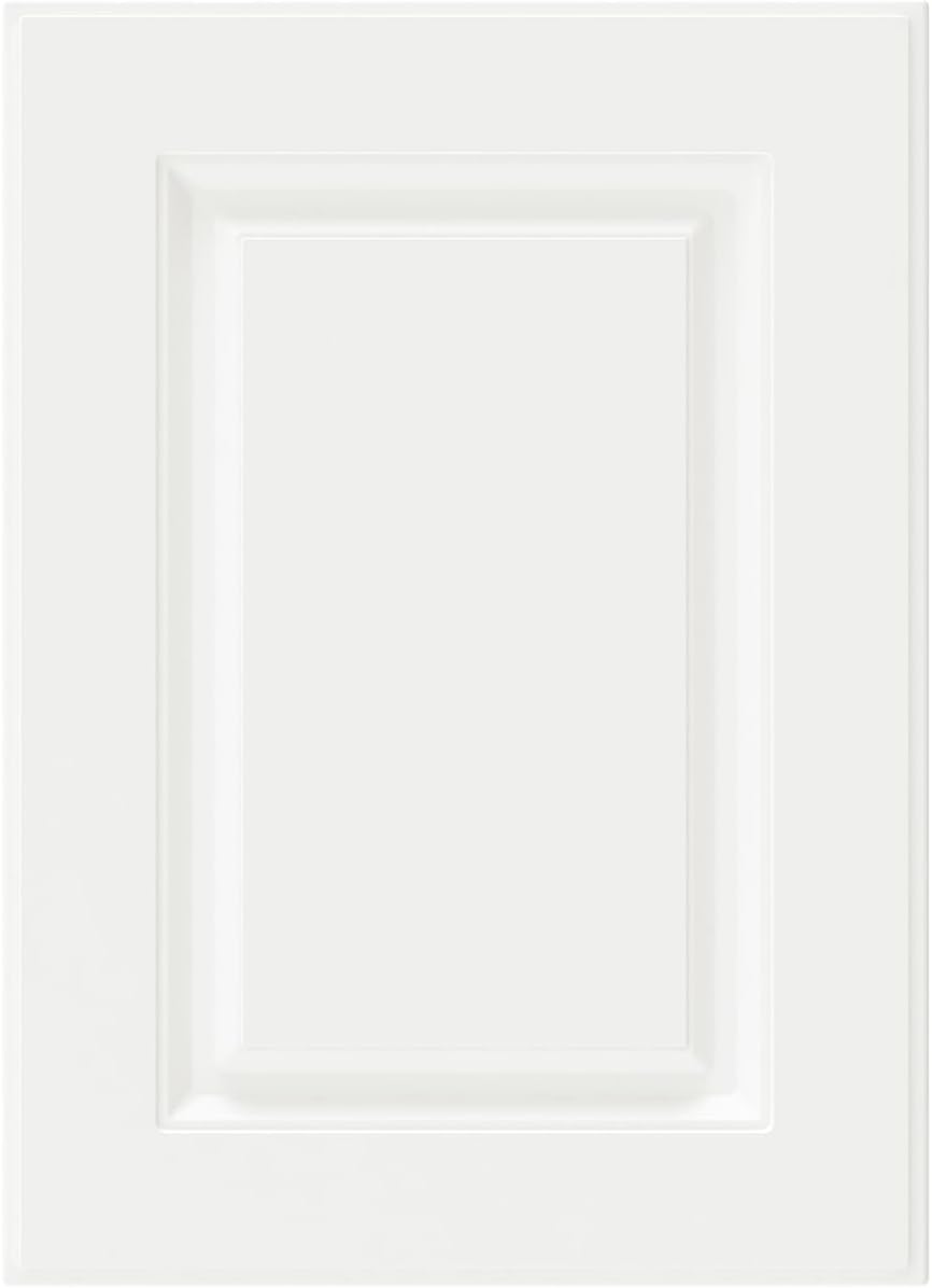 Built-in Cabinet Doors - Cabinet Replacement Doors for Kitchen, Living Room, Bedroom, Bathroom - 22.5 Inch High (White, 16.25 Inch Wide)