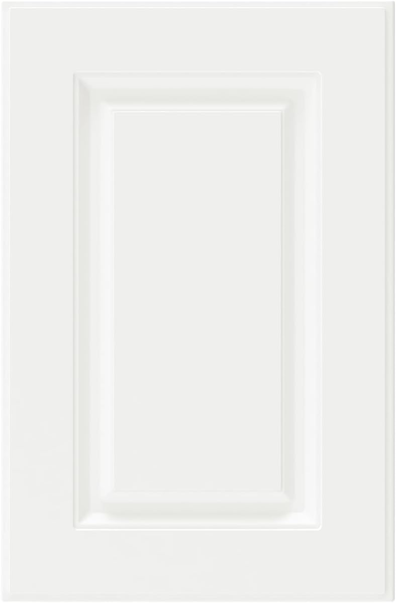 Built-in Cabinet Doors - Cabinet Replacement Doors for Kitchen, Living Room, Bedroom, Bathroom - 22.5 Inch High (White, 16.25 Inch Wide)