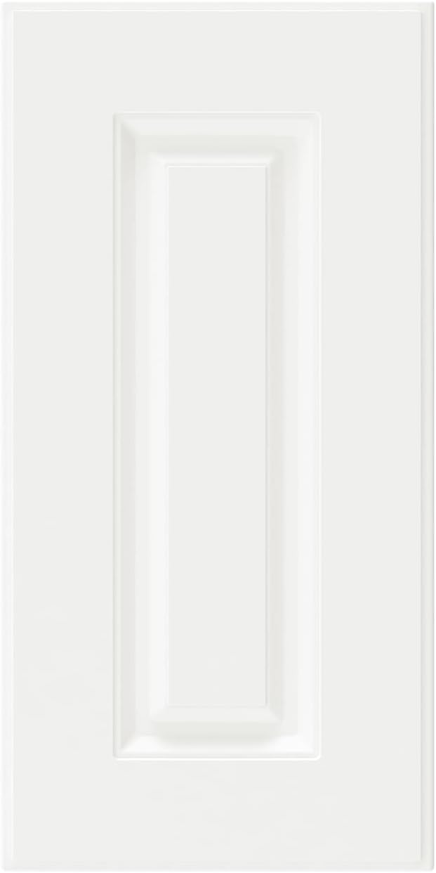 Built-in Cabinet Doors - Cabinet Replacement Doors for Kitchen, Living Room, Bedroom, Bathroom - 22.5 Inch High (White, 16.25 Inch Wide)