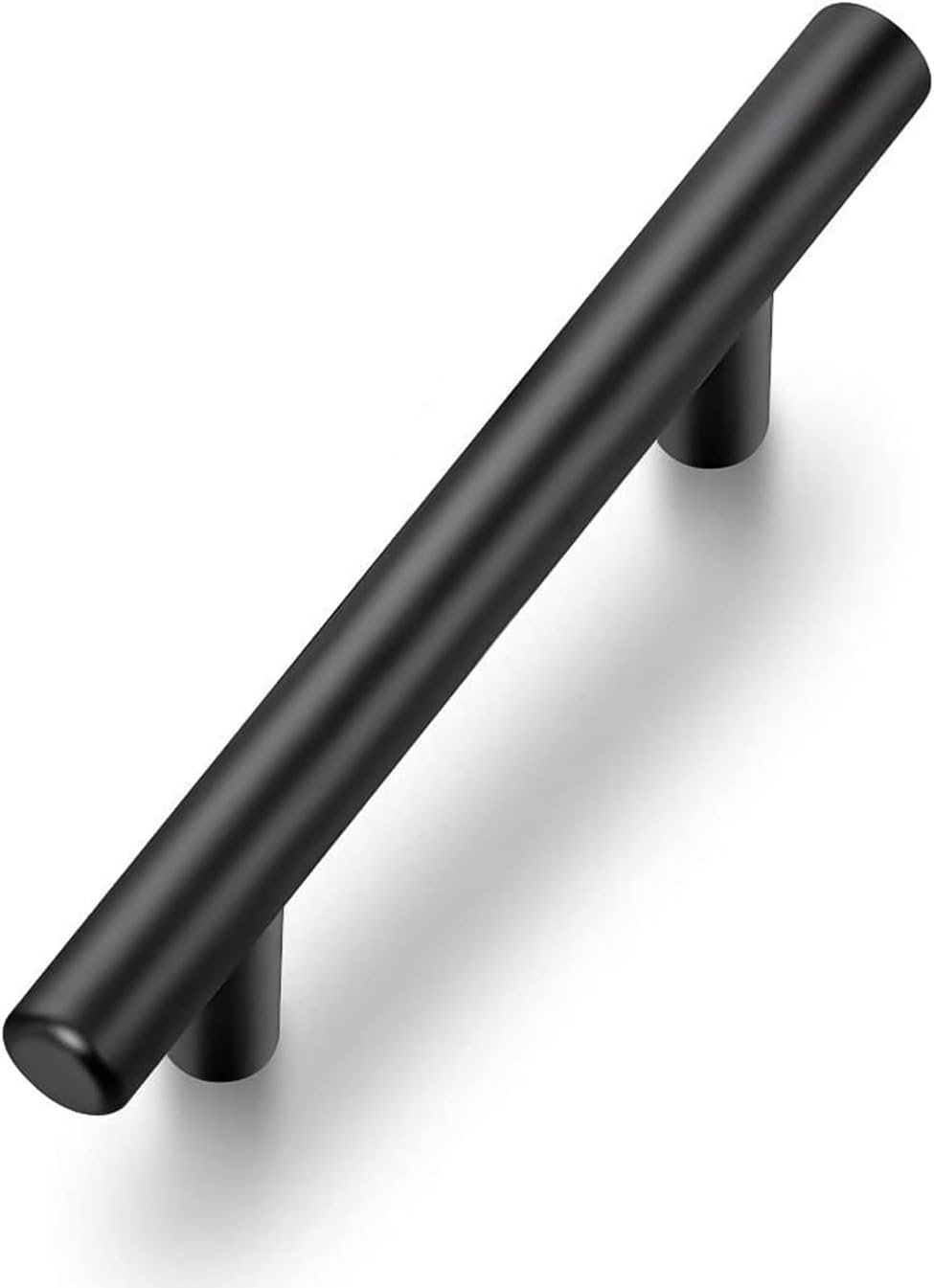 Ravinte 30 Pack | 5 Inch Cabinet Pulls Matte Black Stainless Steel Kitchen Drawer Pulls Cabinet Handles 5 InchLength, 3 Inch Hole Center