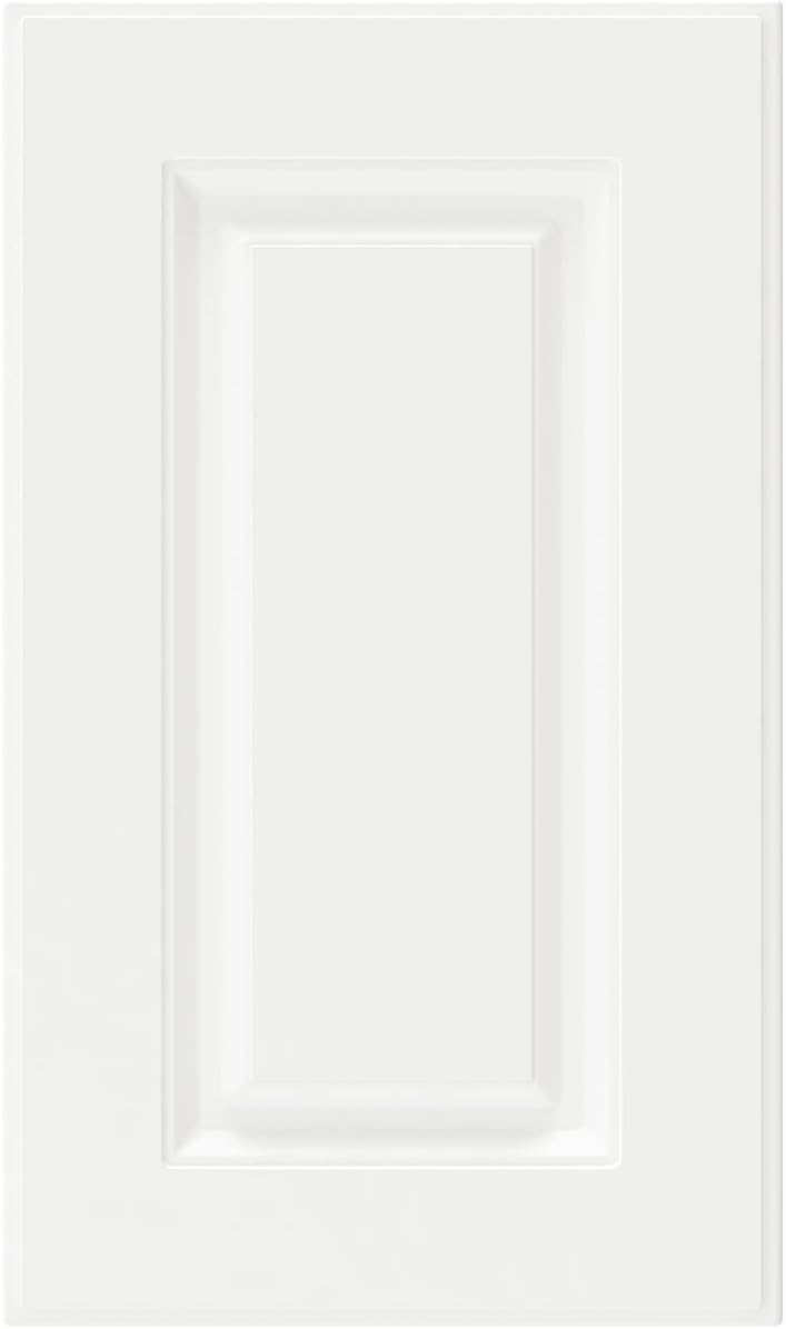 Built-in Cabinet Doors - Cabinet Replacement Doors for Kitchen, Living Room, Bedroom, Bathroom - 22.5 Inch High (White, 16.25 Inch Wide)