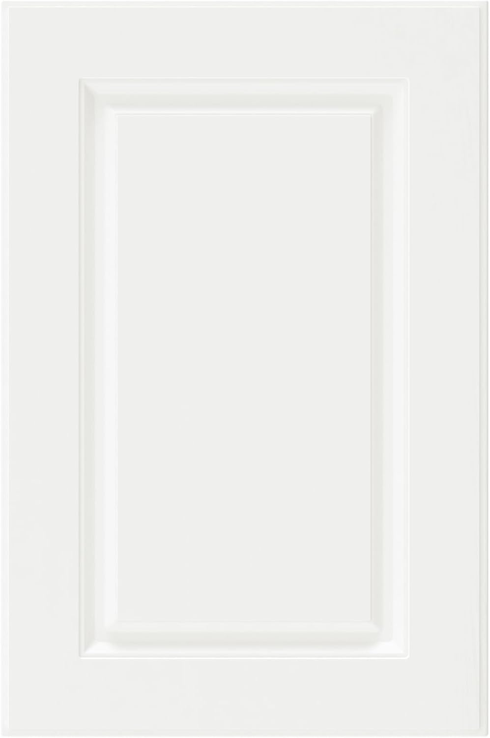 Built-in Cabinet Doors - Cabinet Replacement Doors for Kitchen, Living Room, Bedroom, Bathroom - 22.5 Inch High (White, 16.25 Inch Wide)