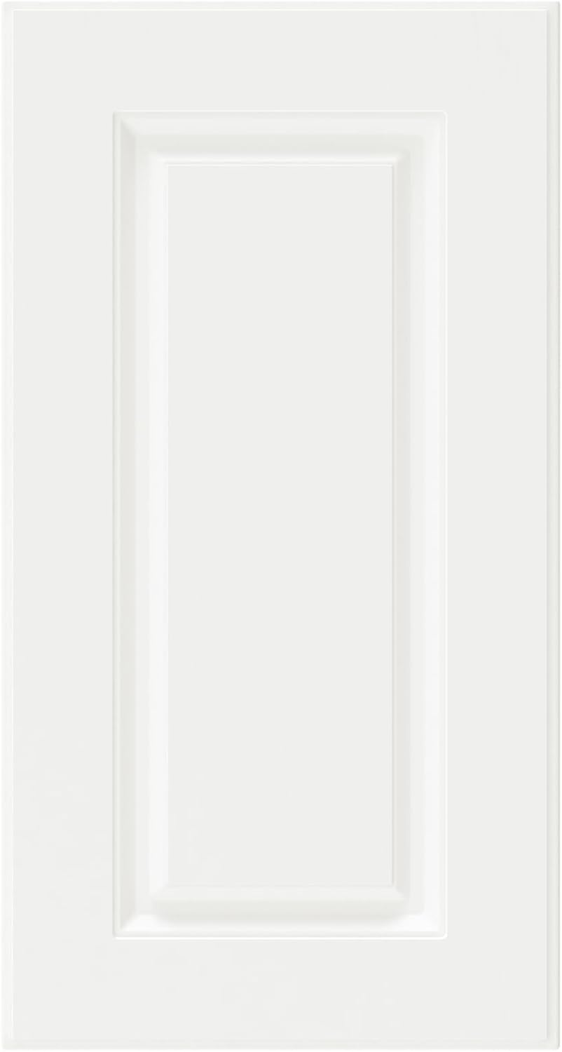 Built-in Cabinet Doors - Cabinet Replacement Doors for Kitchen, Living Room, Bedroom, Bathroom - 22.5 Inch High (White, 16.25 Inch Wide)