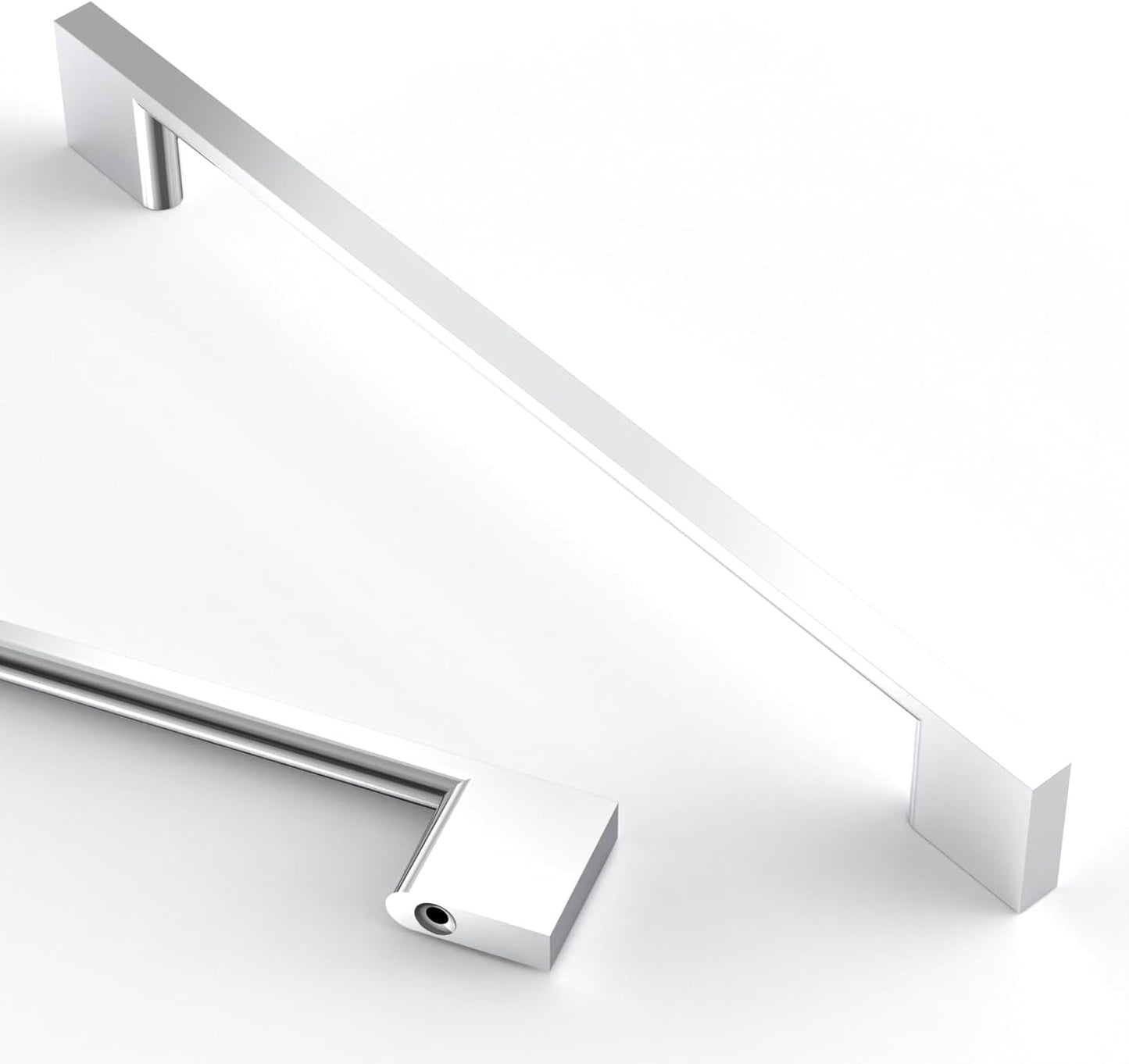 Asidrama 10 Pack 5 Inch(128mm) Brushed Satin Nickel Kitchen Cabinet Handles, Cabinet Pulls Kitchen Cabinet Hardware for Cupboard Drawer Pulls