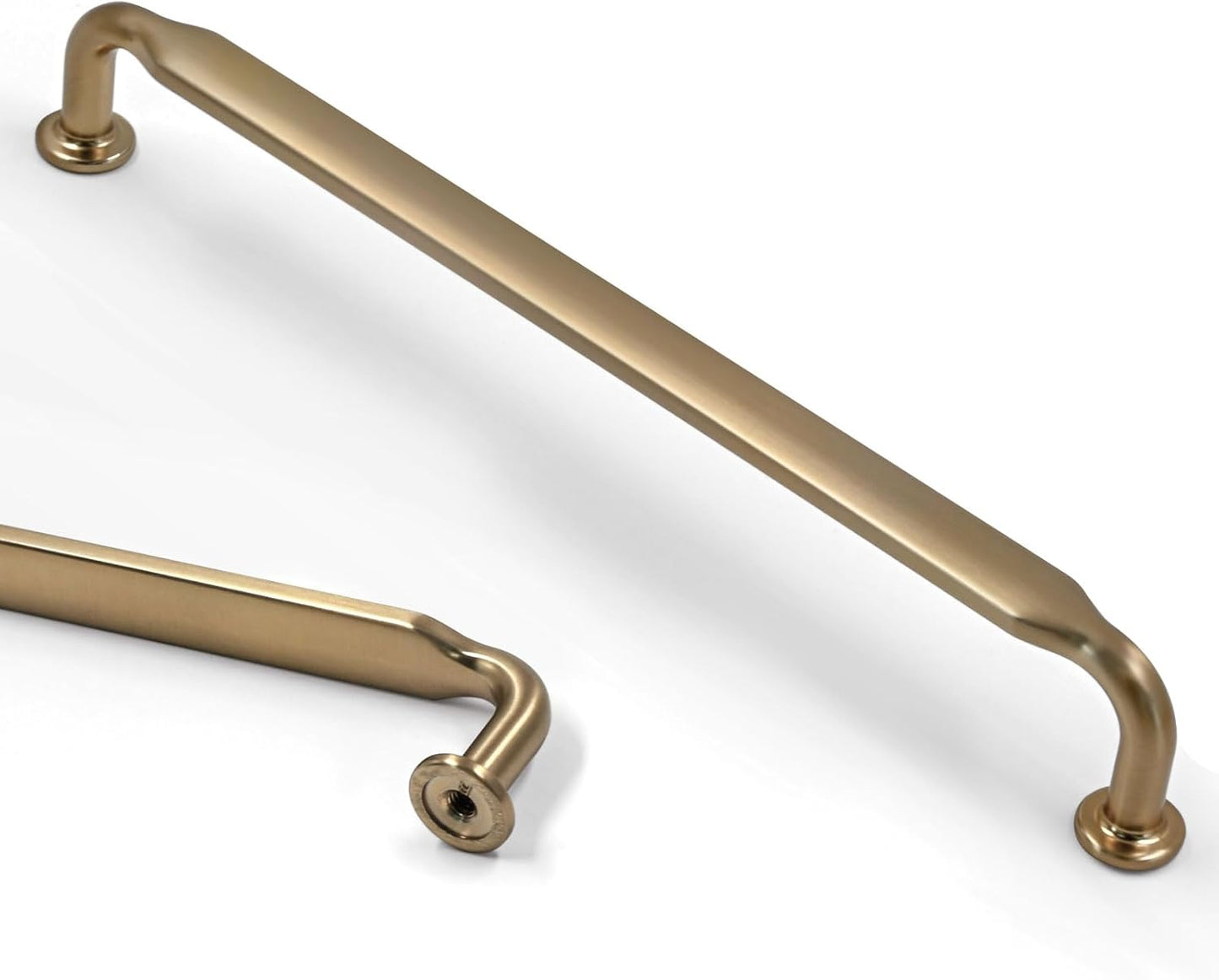 Asidrama 10 Pack 5 Inch(128mm) Champagne Bronze Kitchen Cabinet Handles, Cabinet Pulls Kitchen Cabinet Hardware for Cupboard Drawer Pulls