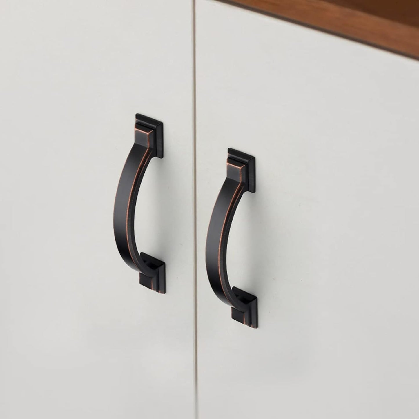 AOOTOCH 10 Pack 3 inch Cabinet Pulls Oil Rubbed Bronze Cabinet Handles Drawer Pulls for Kitchen Cabinet Cupboard