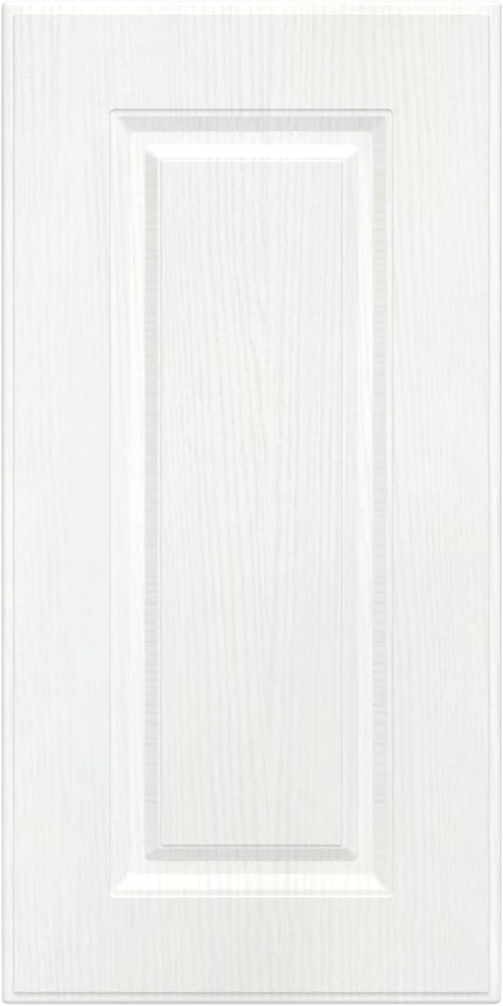 Built-in Cabinet Doors - Cabinet Doors for Kitchen, Living Room, Bedroom, Bathroom - 29 Inch High (White Texture, 17.75 Inch Wide)