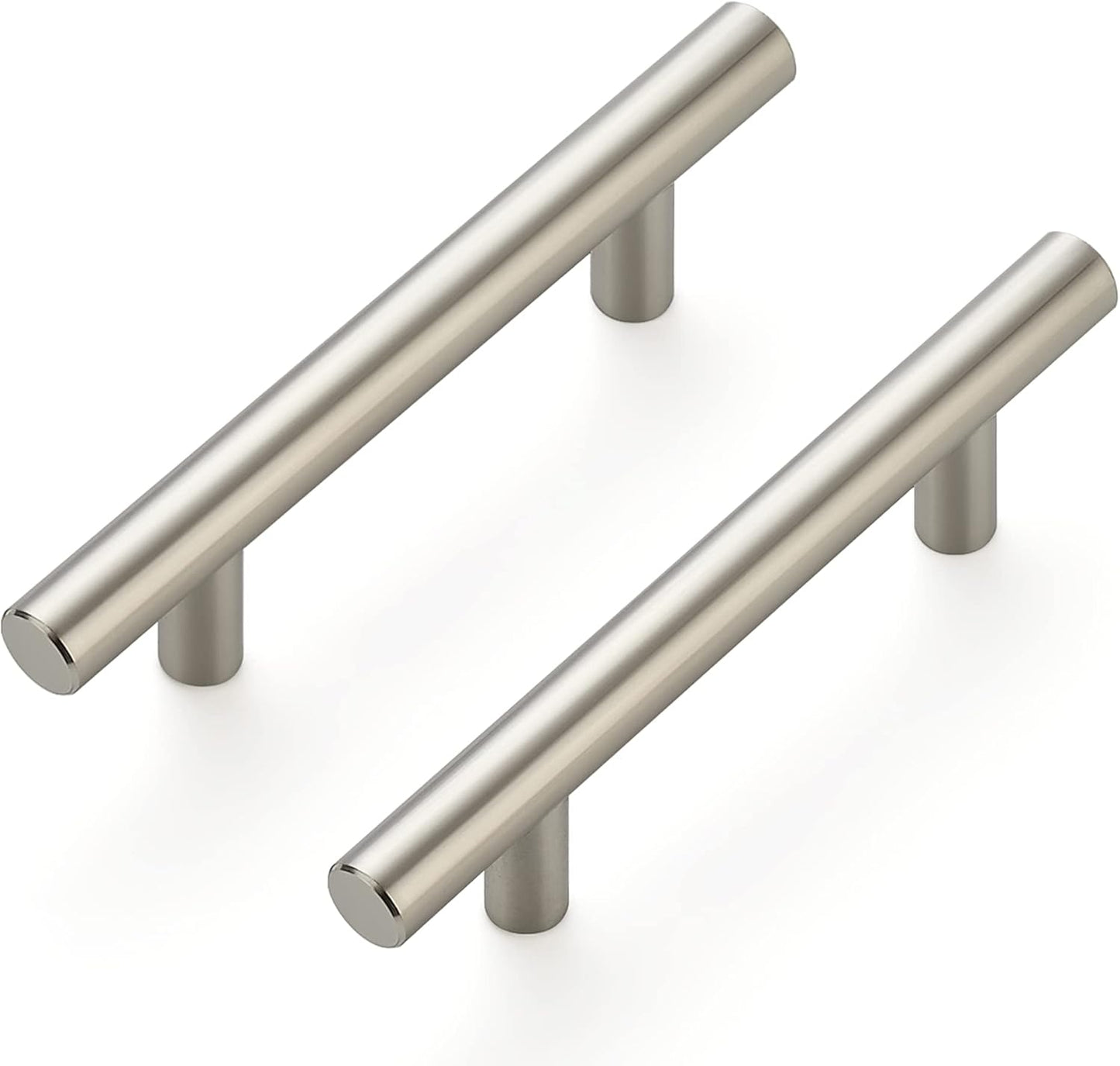 Ravinte 30 Pack | 5 Inch Cabinet Pulls Matte Black Stainless Steel Kitchen Drawer Pulls Cabinet Handles 5 InchLength, 3 Inch Hole Center
