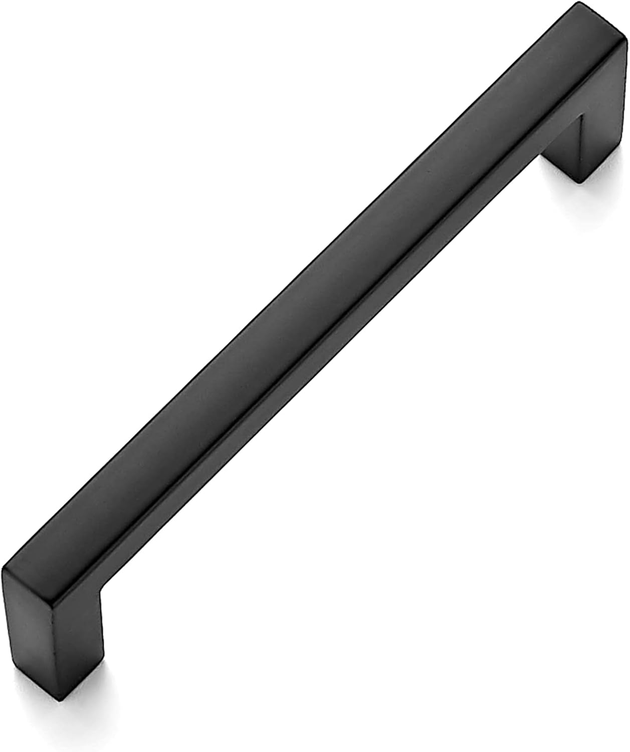 Ravinte 30 Pack Solid 3 Inch Center to Center Slim Square Bar Drawer Handles for Kitchen Cabinet Hardware Matte Black