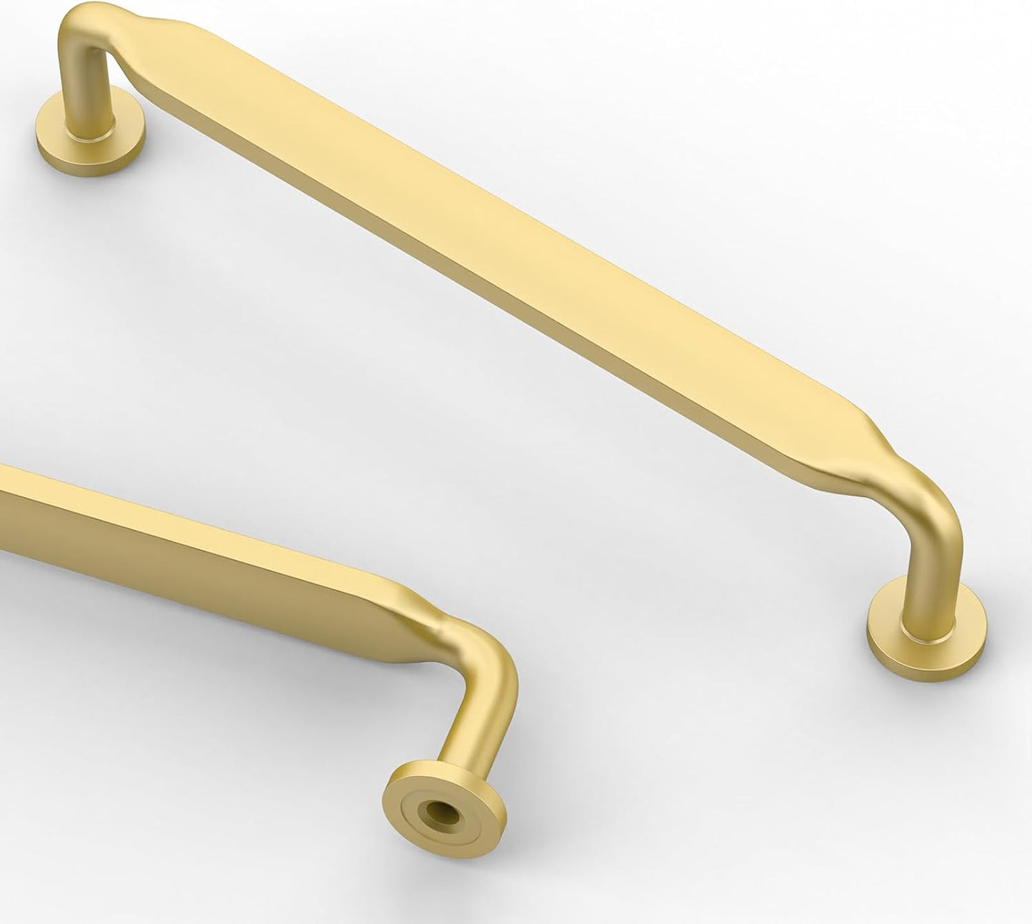 Asidrama 10 Pack 5 Inch(128mm) Champagne Bronze Kitchen Cabinet Handles, Cabinet Pulls Kitchen Cabinet Hardware for Cupboard Drawer Pulls