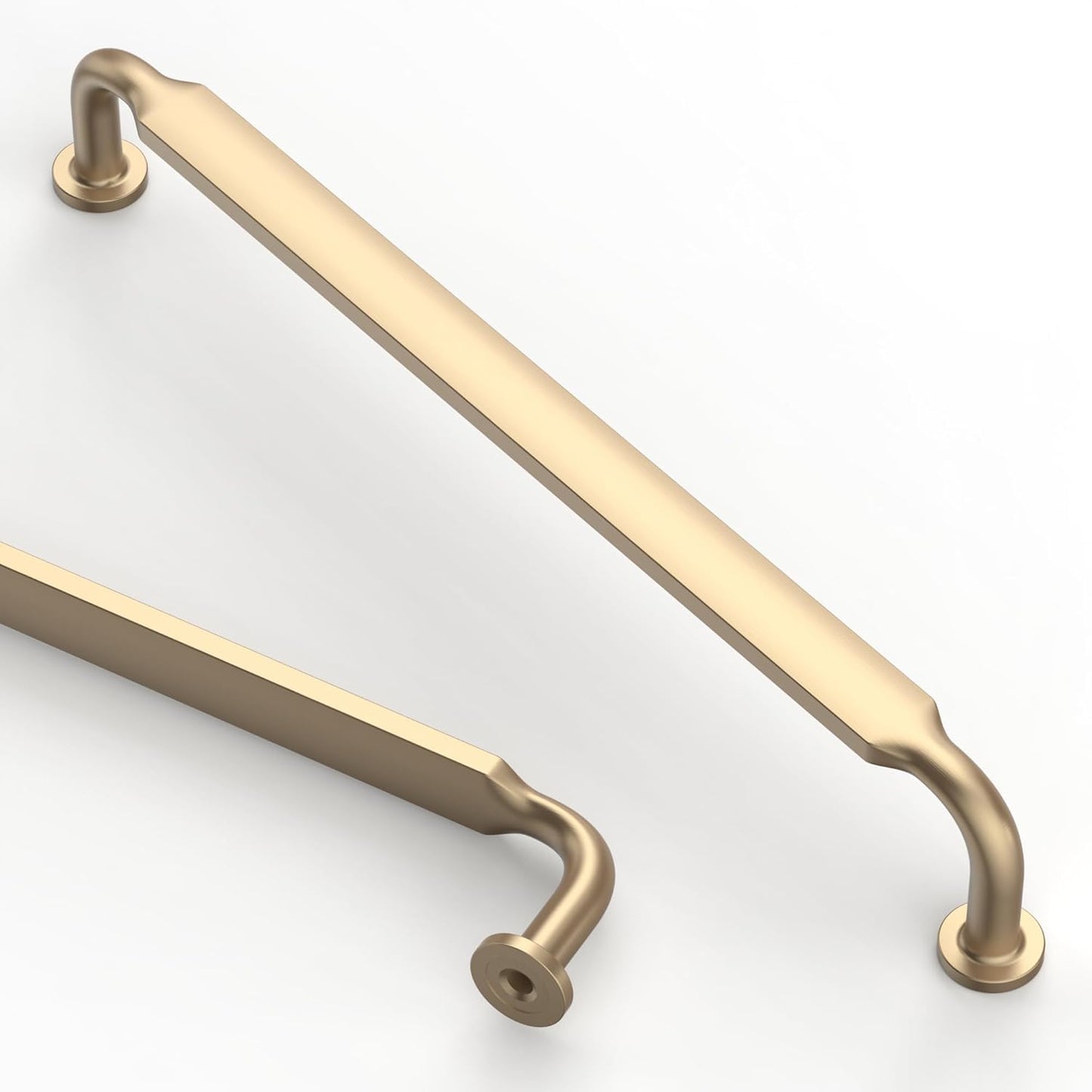 Asidrama 10 Pack 5 Inch(128mm) Champagne Bronze Kitchen Cabinet Handles, Cabinet Pulls Kitchen Cabinet Hardware for Cupboard Drawer Pulls
