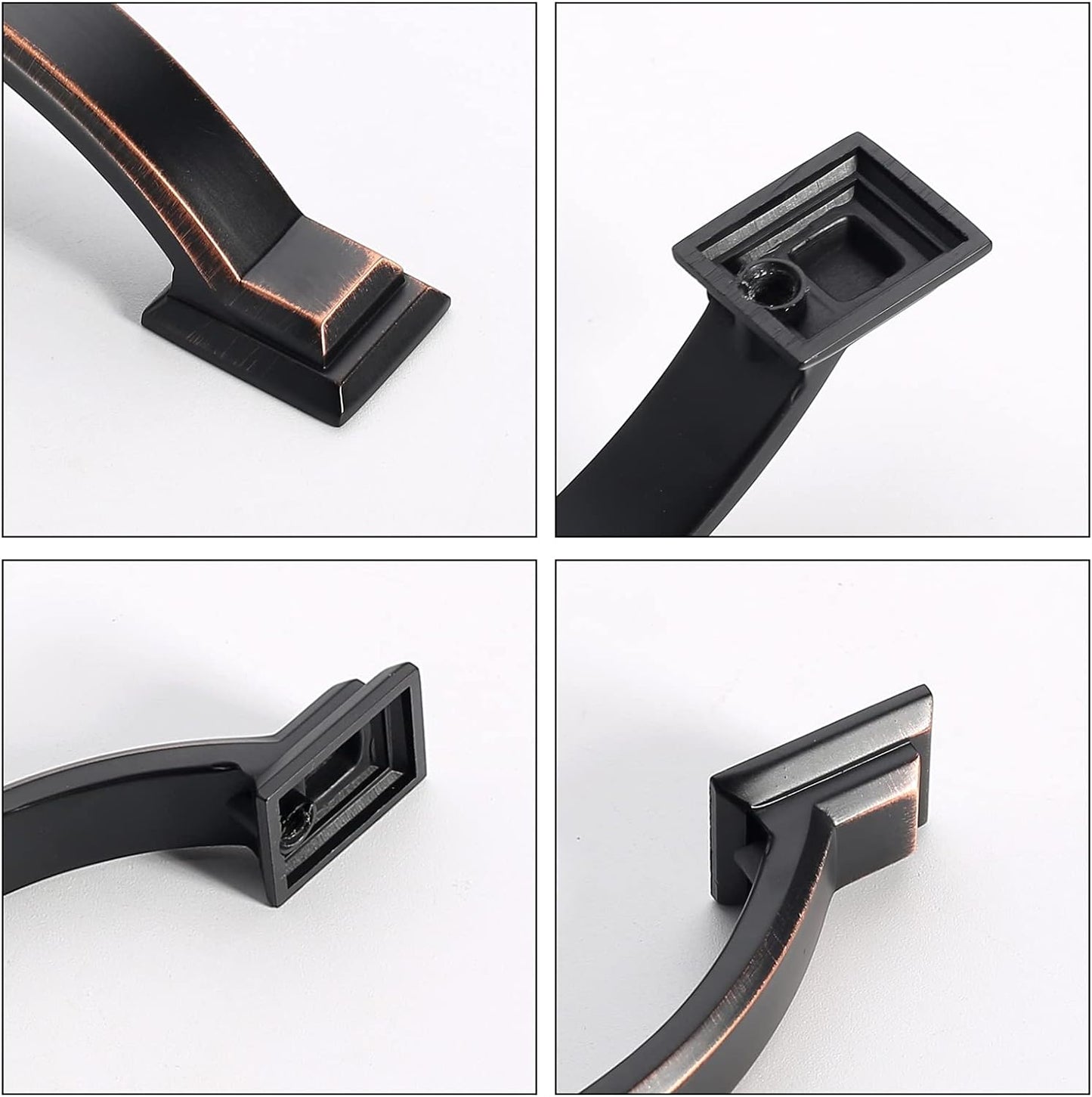 AOOTOCH 10 Pack 3 inch Cabinet Pulls Oil Rubbed Bronze Cabinet Handles Drawer Pulls for Kitchen Cabinet Cupboard