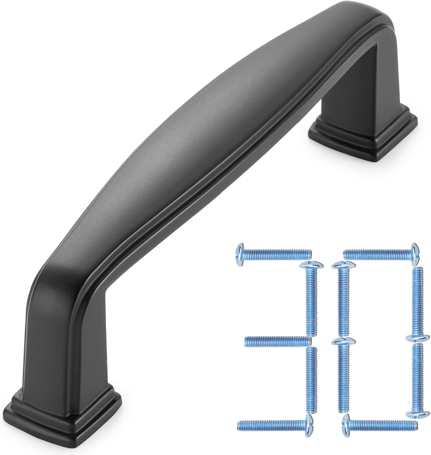KOOFIZO 10 Pack 3 Inch Oil Rubbed Bronze Kitchen Cabinet Pulls Rubbed Bronze Cabinet Handles Bronze Cabinet Hardware for Kitchen Cabinets 1817 Drawer Dresser Cupboard Bedroom