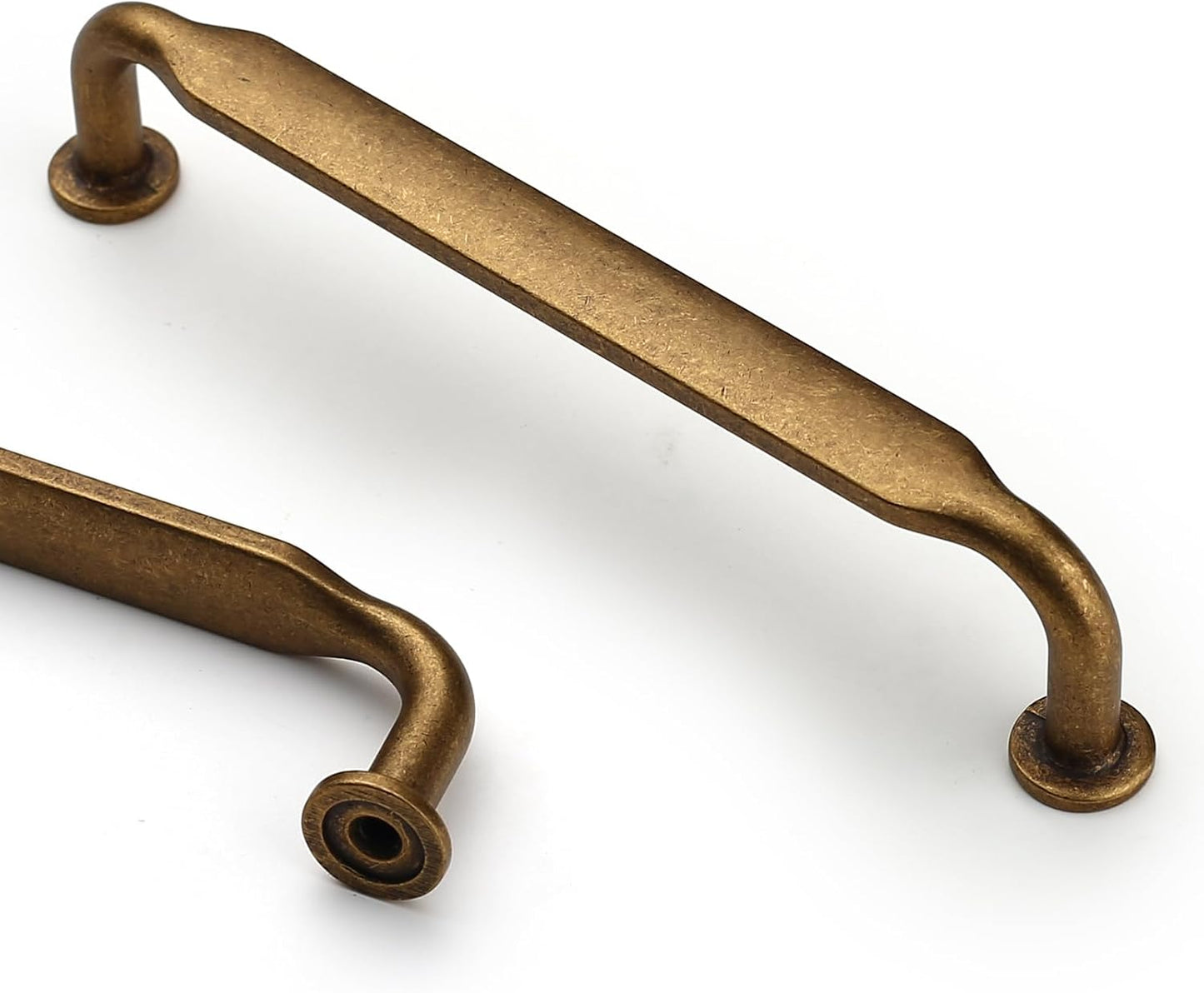 Asidrama 10 Pack 5 Inch(128mm) Champagne Bronze Kitchen Cabinet Handles, Cabinet Pulls Kitchen Cabinet Hardware for Cupboard Drawer Pulls