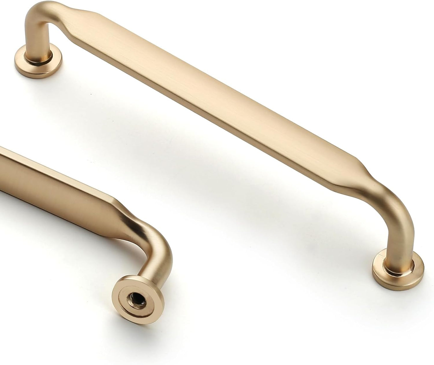 Asidrama 10 Pack 5 Inch(128mm) Champagne Bronze Kitchen Cabinet Handles, Cabinet Pulls Kitchen Cabinet Hardware for Cupboard Drawer Pulls