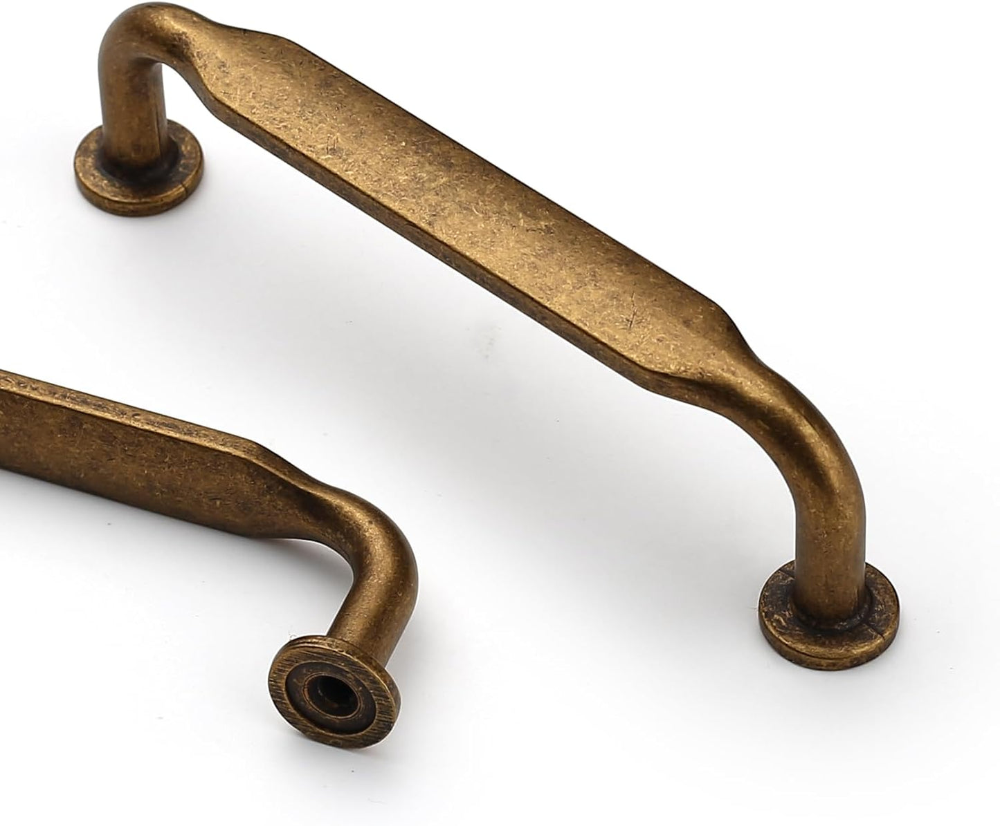 Asidrama 10 Pack 5 Inch(128mm) Champagne Bronze Kitchen Cabinet Handles, Cabinet Pulls Kitchen Cabinet Hardware for Cupboard Drawer Pulls
