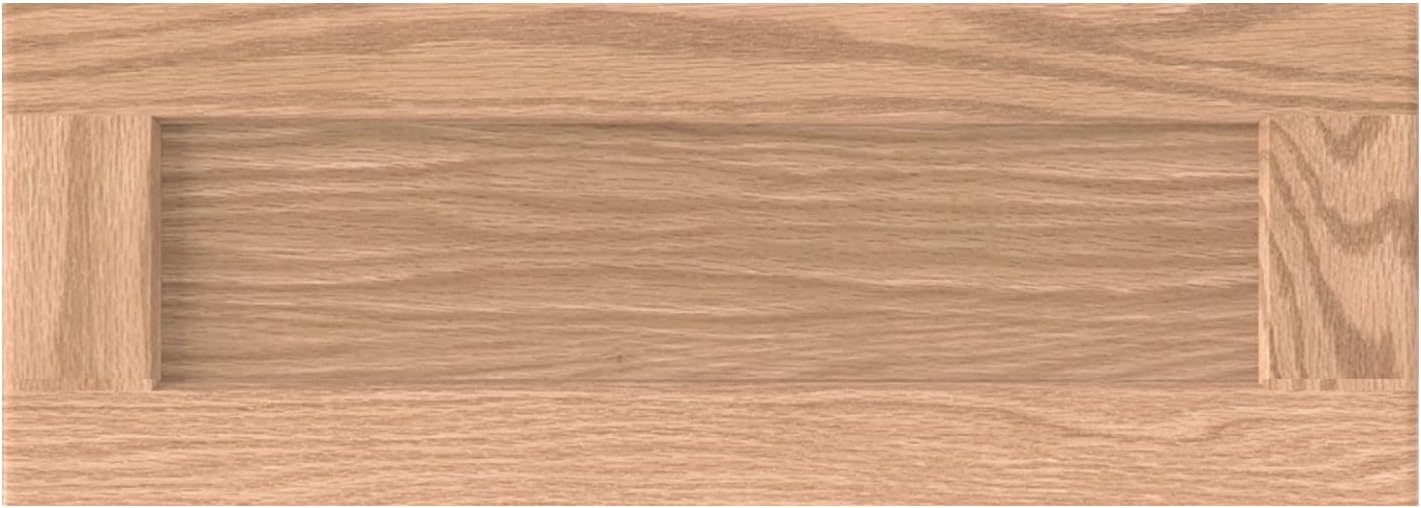 16.25W x 22.5H Unfinished Oak Kitchen Cabinet Door Replacement, Shaker Style
