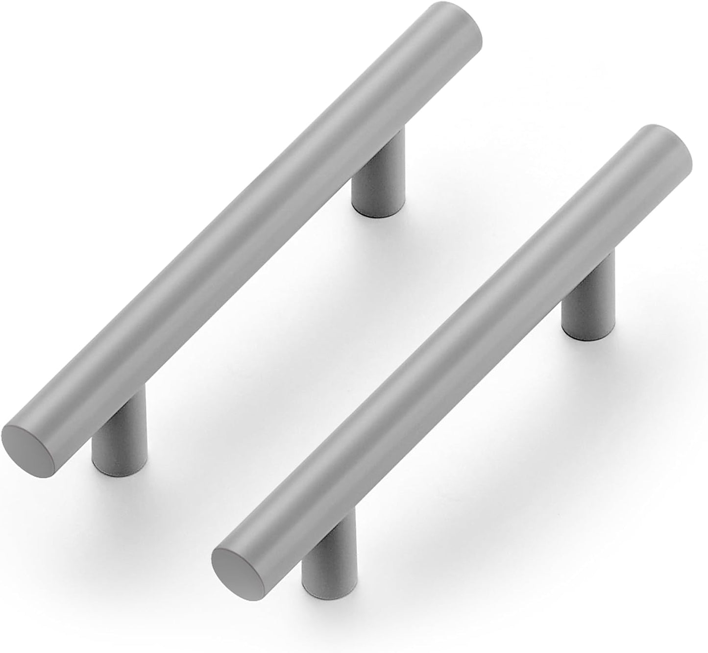 Ravinte 30 Pack | 5 Inch Cabinet Pulls Matte Black Stainless Steel Kitchen Drawer Pulls Cabinet Handles 5 InchLength, 3 Inch Hole Center