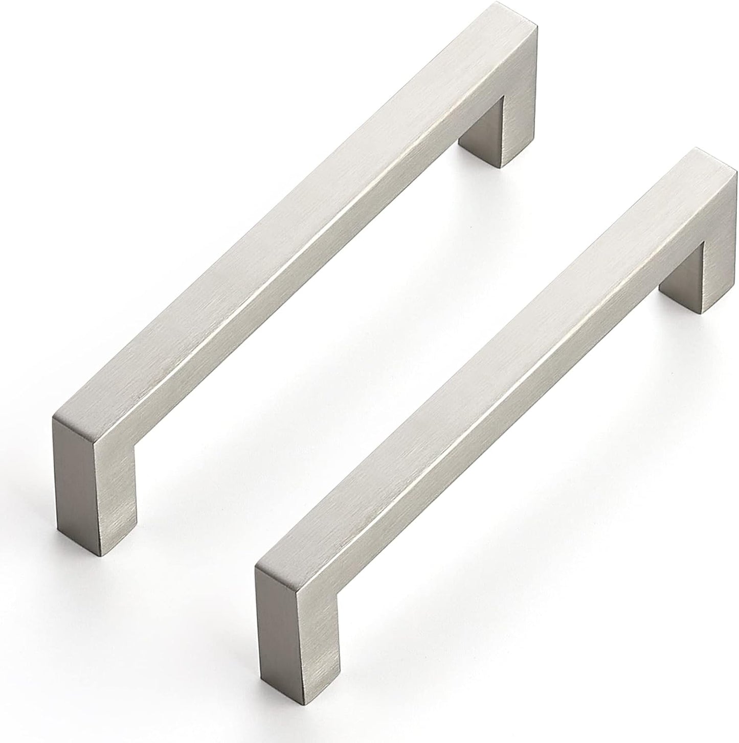 Ravinte 30 Pack 5 Inch Kitchen Square Cabinet Handles Matte Black Pulls Drawer Hardware for Cabinets Cupboard