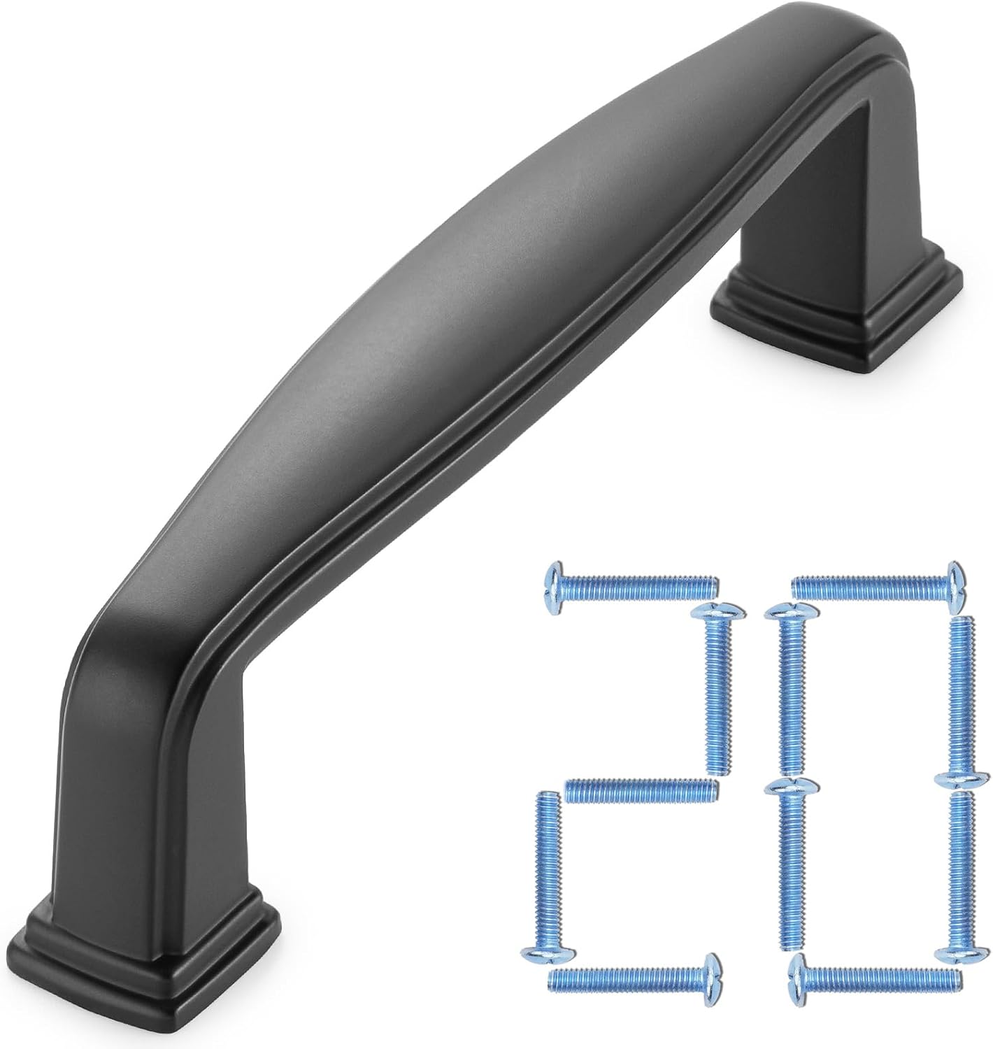 KOOFIZO 10 Pack 3 Inch Oil Rubbed Bronze Kitchen Cabinet Pulls Rubbed Bronze Cabinet Handles Bronze Cabinet Hardware for Kitchen Cabinets 1817 Drawer Dresser Cupboard Bedroom