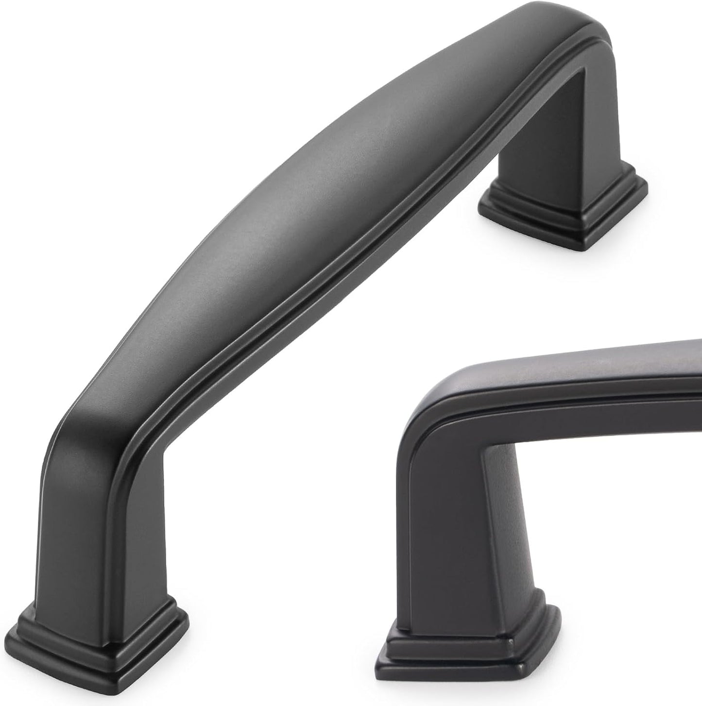 KOOFIZO 10 Pack 3 Inch Oil Rubbed Bronze Kitchen Cabinet Pulls Rubbed Bronze Cabinet Handles Bronze Cabinet Hardware for Kitchen Cabinets 1817 Drawer Dresser Cupboard Bedroom