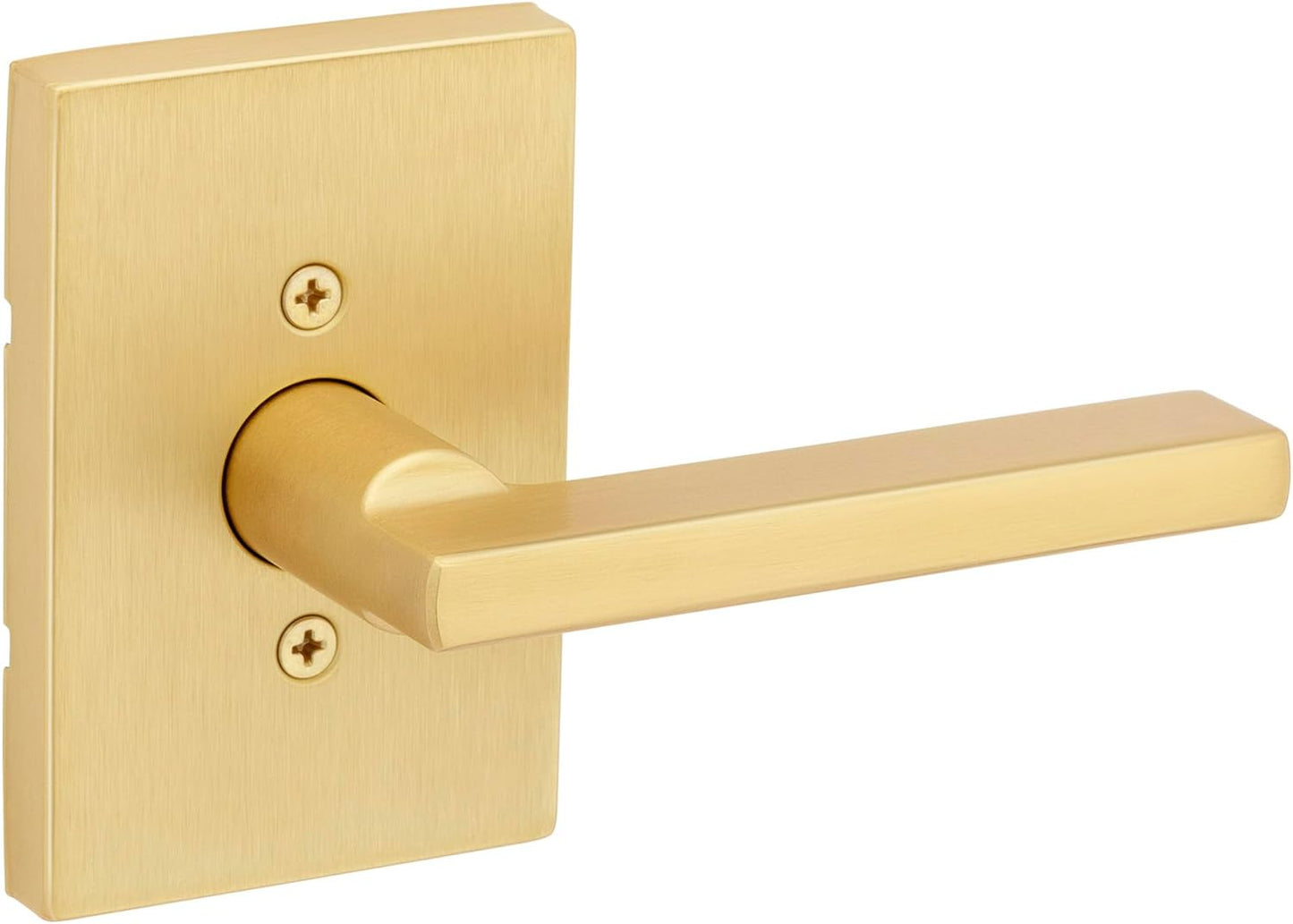 Kwikset Halifax Entry Door Handle with Lock and Key, Secure Keyed Reversible Lever Exterior, For Front Entrance and Bedrooms, Matte Black, Pick Resistant Smartkey Rekey Security and Microban