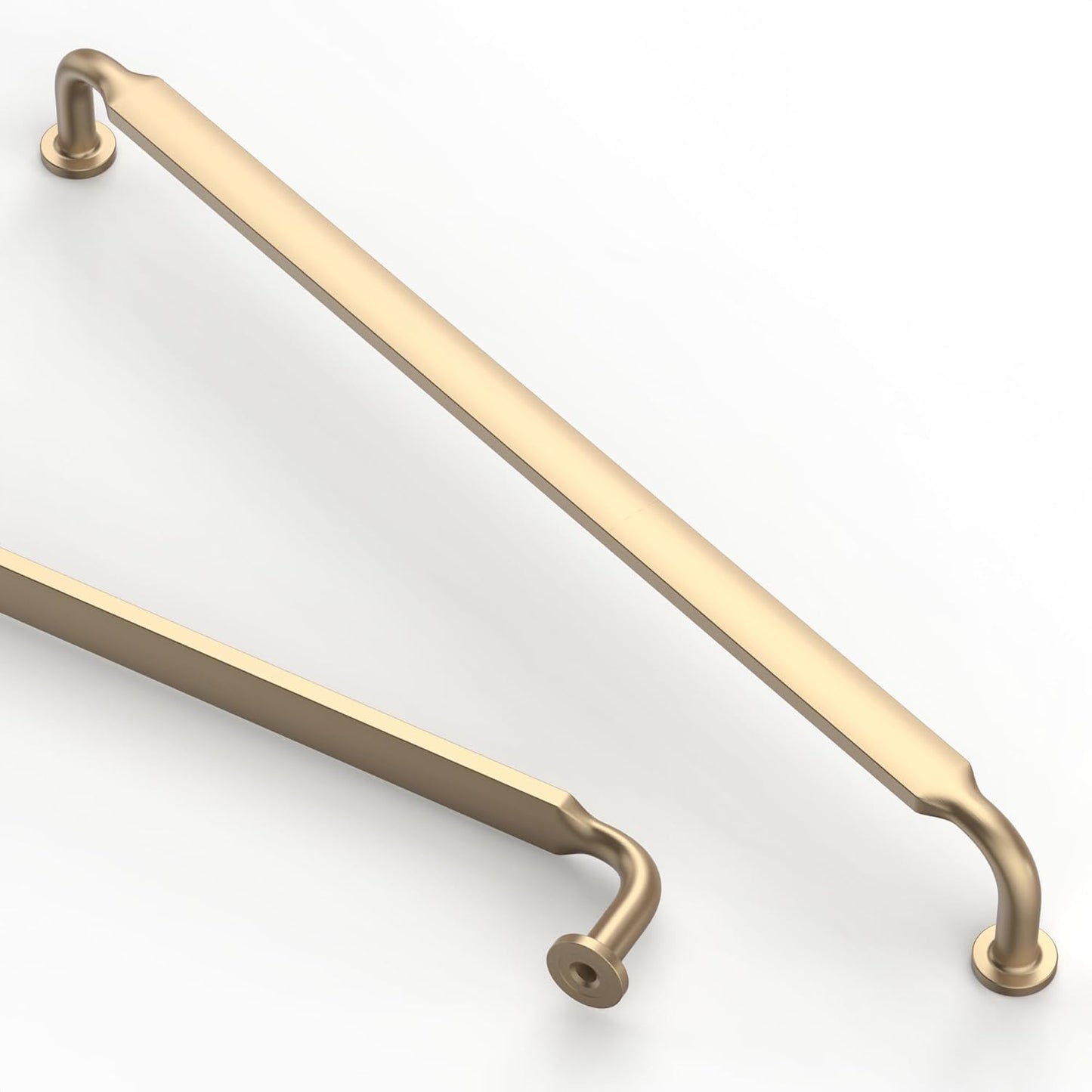 Asidrama 10 Pack 5 Inch(128mm) Champagne Bronze Kitchen Cabinet Handles, Cabinet Pulls Kitchen Cabinet Hardware for Cupboard Drawer Pulls
