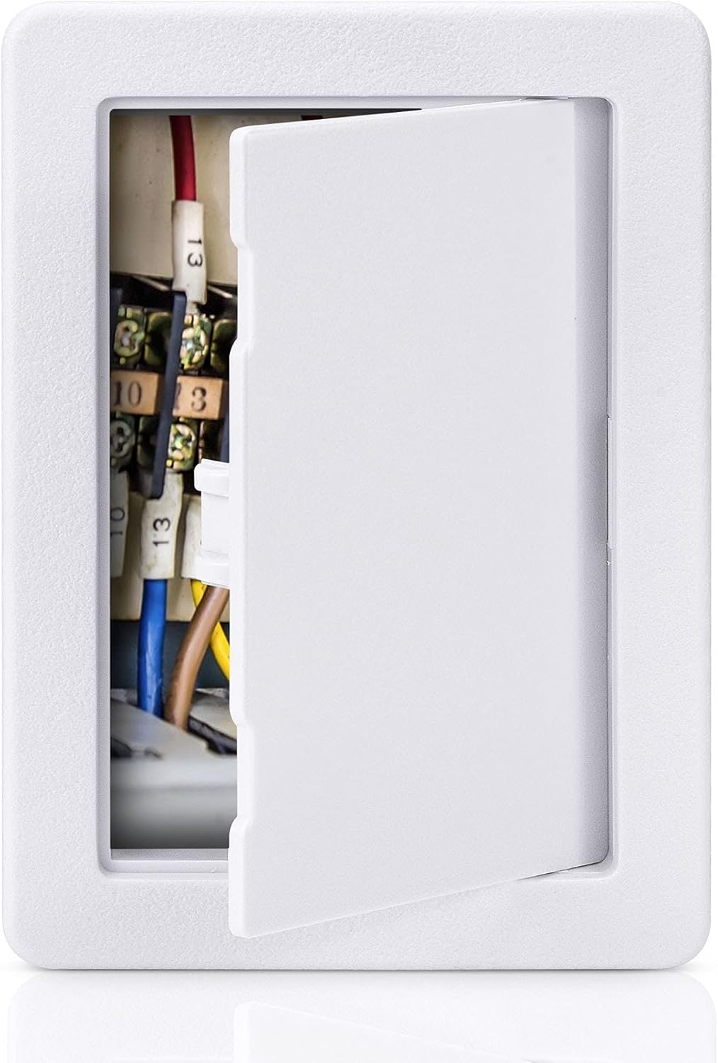 Plumbing Access Panel for Drywall 14 x 29 Inch Plastic Access Door Removable Wall Access Panel Ceiling Reinforced Hinged Durable White