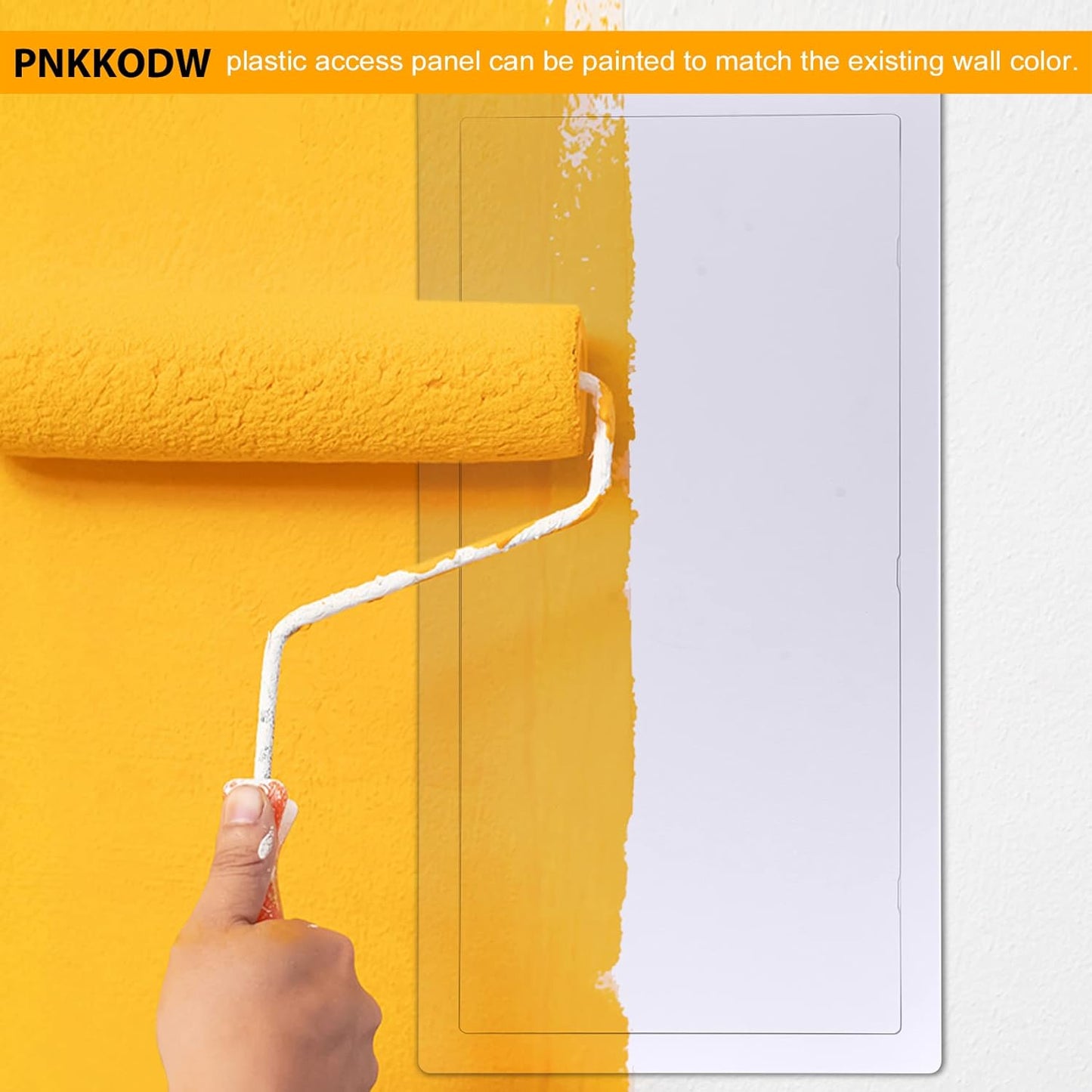 Plumbing Access Panel for Drywall 14 x 29 Inch Plastic Access Door Removable Wall Access Panel Ceiling Reinforced Hinged Durable White