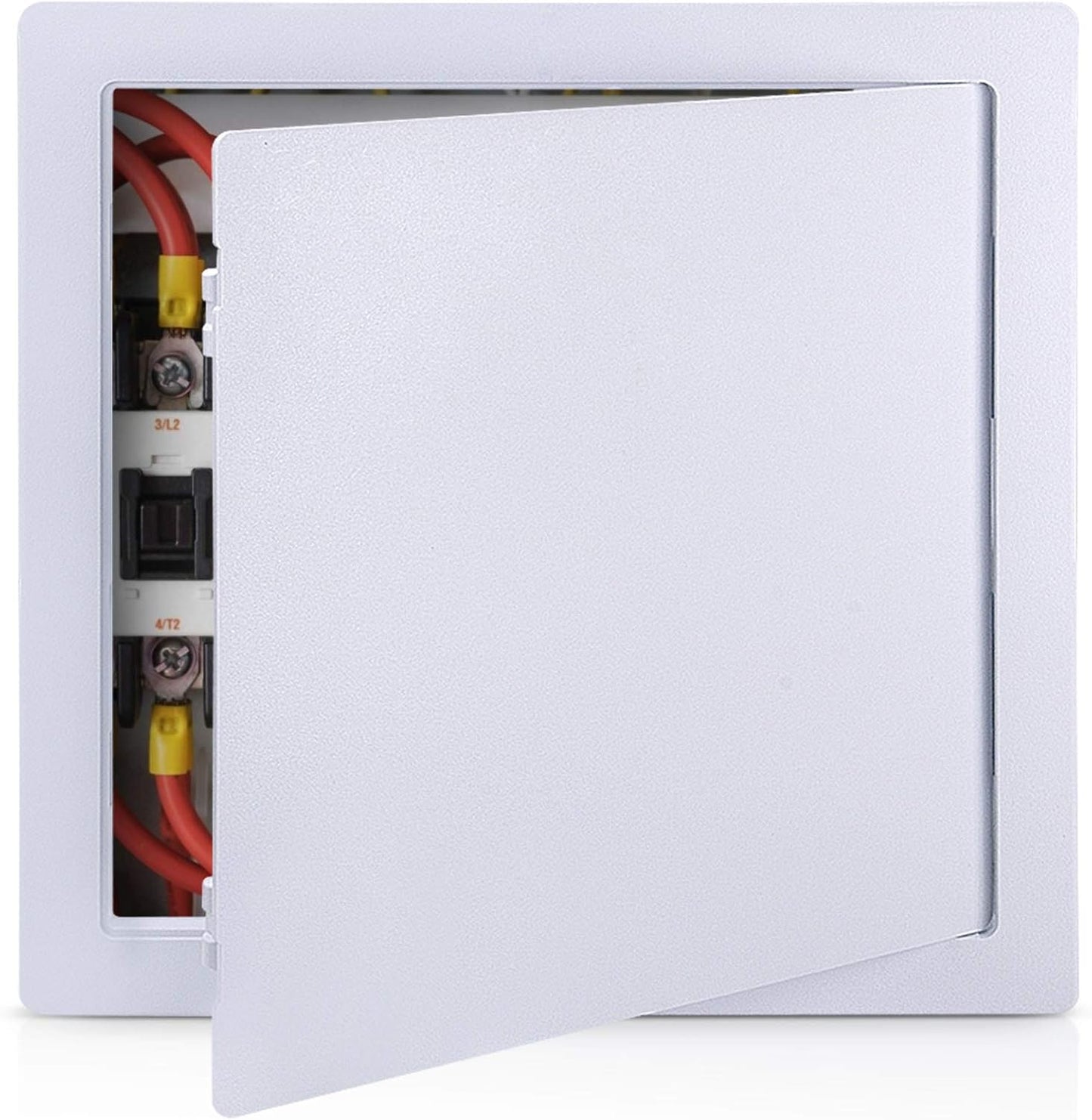 Plumbing Access Panel for Drywall 14 x 29 Inch Plastic Access Door Removable Wall Access Panel Ceiling Reinforced Hinged Durable White