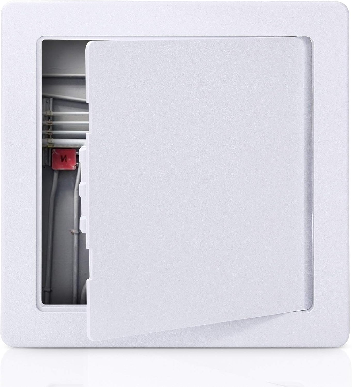 Plumbing Access Panel for Drywall 14 x 29 Inch Plastic Access Door Removable Wall Access Panel Ceiling Reinforced Hinged Durable White