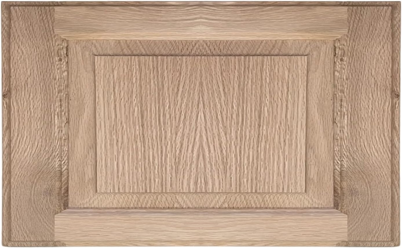 14.75W x 22.5H Unfinished Oak Kitchen Cabinet Door Replacement, Raised Panel