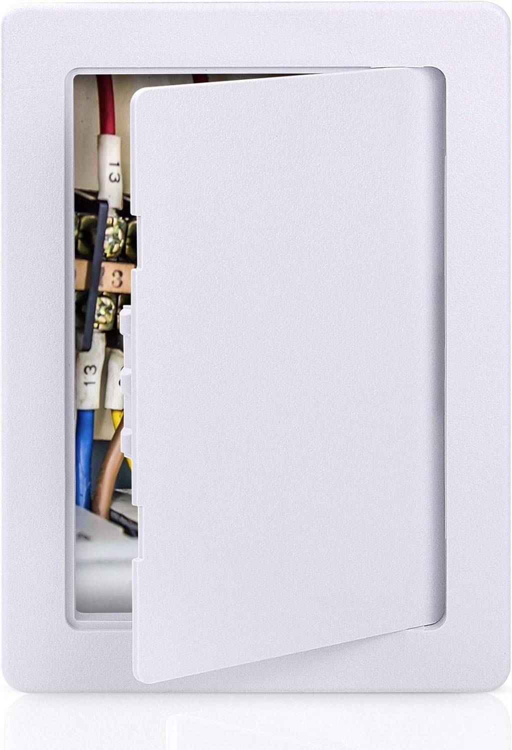 Plumbing Access Panel for Drywall 14 x 29 Inch Plastic Access Door Removable Wall Access Panel Ceiling Reinforced Hinged Durable White