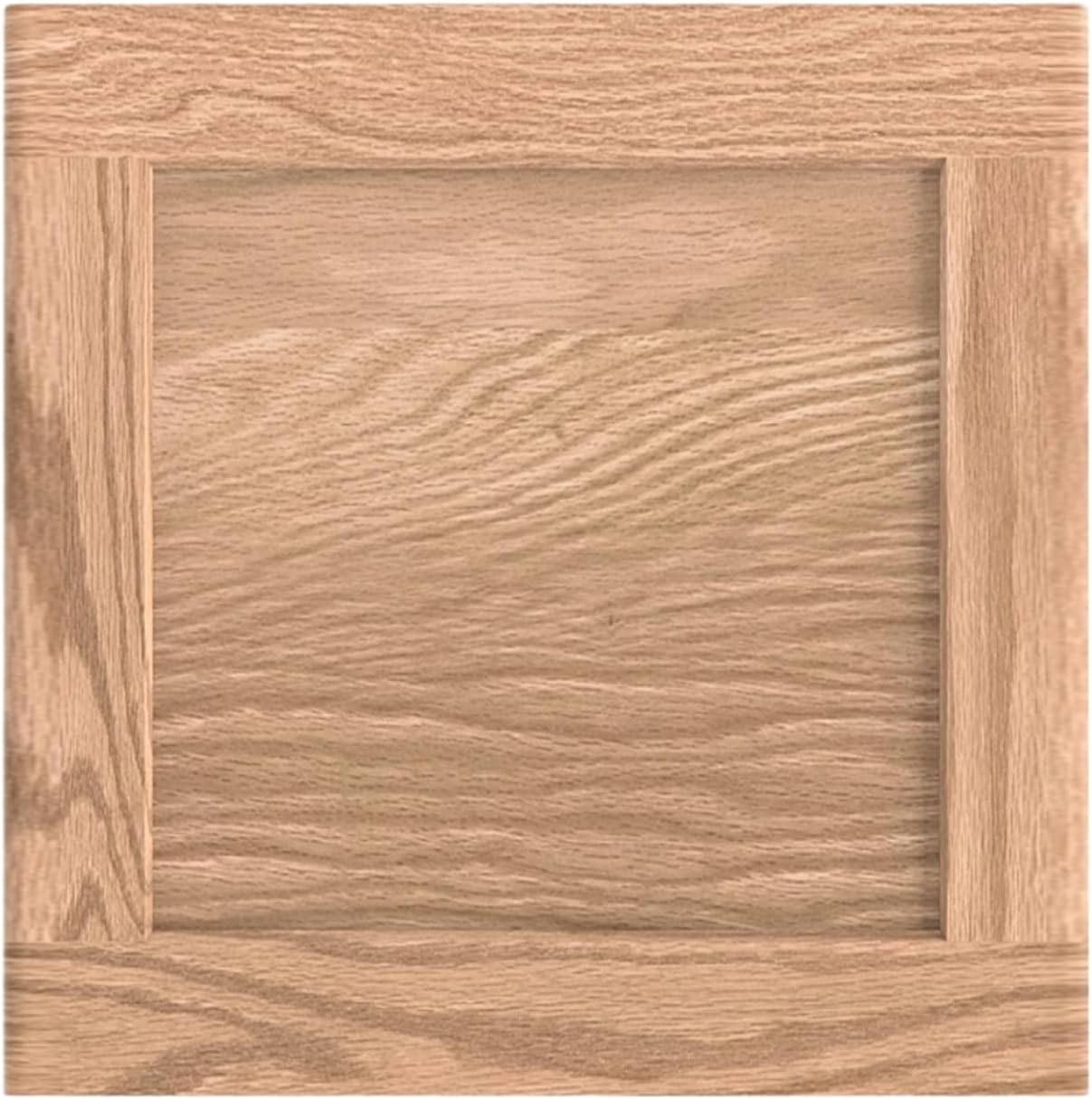 16.25W x 22.5H Unfinished Oak Kitchen Cabinet Door Replacement, Shaker Style