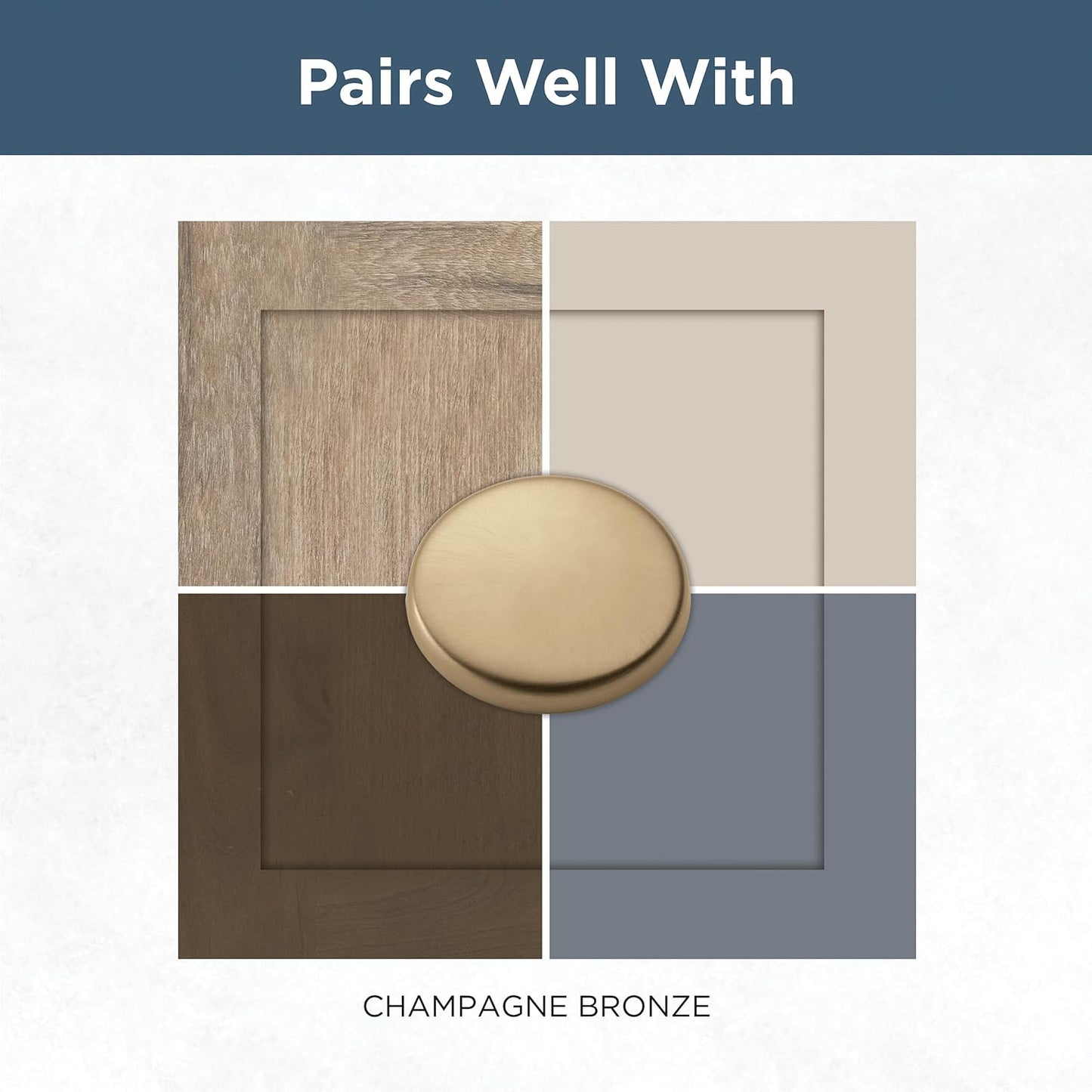 Franklin Brass Adjusta-Pull Francisco (5-Pack) Adjustable Drawer Pulls/Cabinet Handles 1-3/8" to 4" Hole Center Champagne Bronze Hardware Kitchen Door, Drawers, Dressers, Furniture P44364-CZ-B