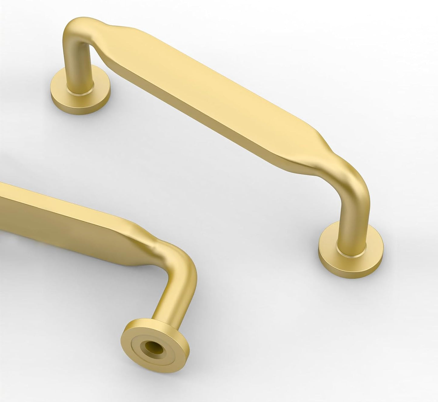 Asidrama 10 Pack 5 Inch(128mm) Champagne Bronze Kitchen Cabinet Handles, Cabinet Pulls Kitchen Cabinet Hardware for Cupboard Drawer Pulls