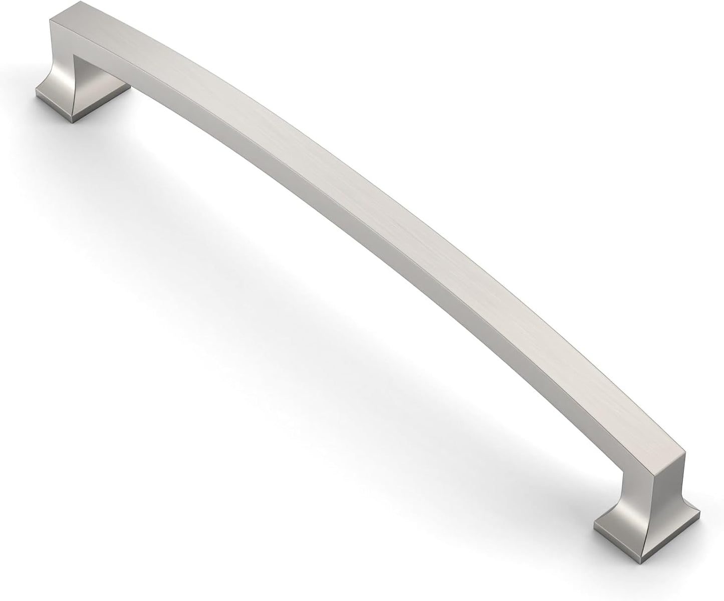 Asidrama 10 Pack 5 Inch(128mm) Hole Centers Kitchen Cabinet Handles, Brushed Satin Nickel Cabinet Pulls Kitchen Cabinet Hardware for Cupboard Drawer Pulls