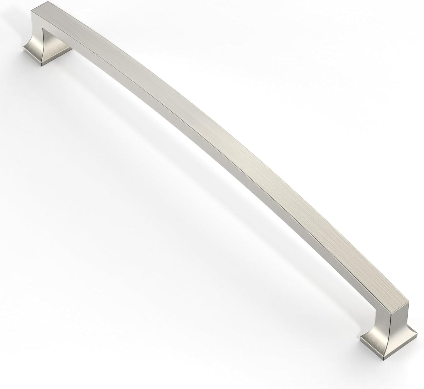 Asidrama 10 Pack 5 Inch(128mm) Hole Centers Kitchen Cabinet Handles, Brushed Satin Nickel Cabinet Pulls Kitchen Cabinet Hardware for Cupboard Drawer Pulls