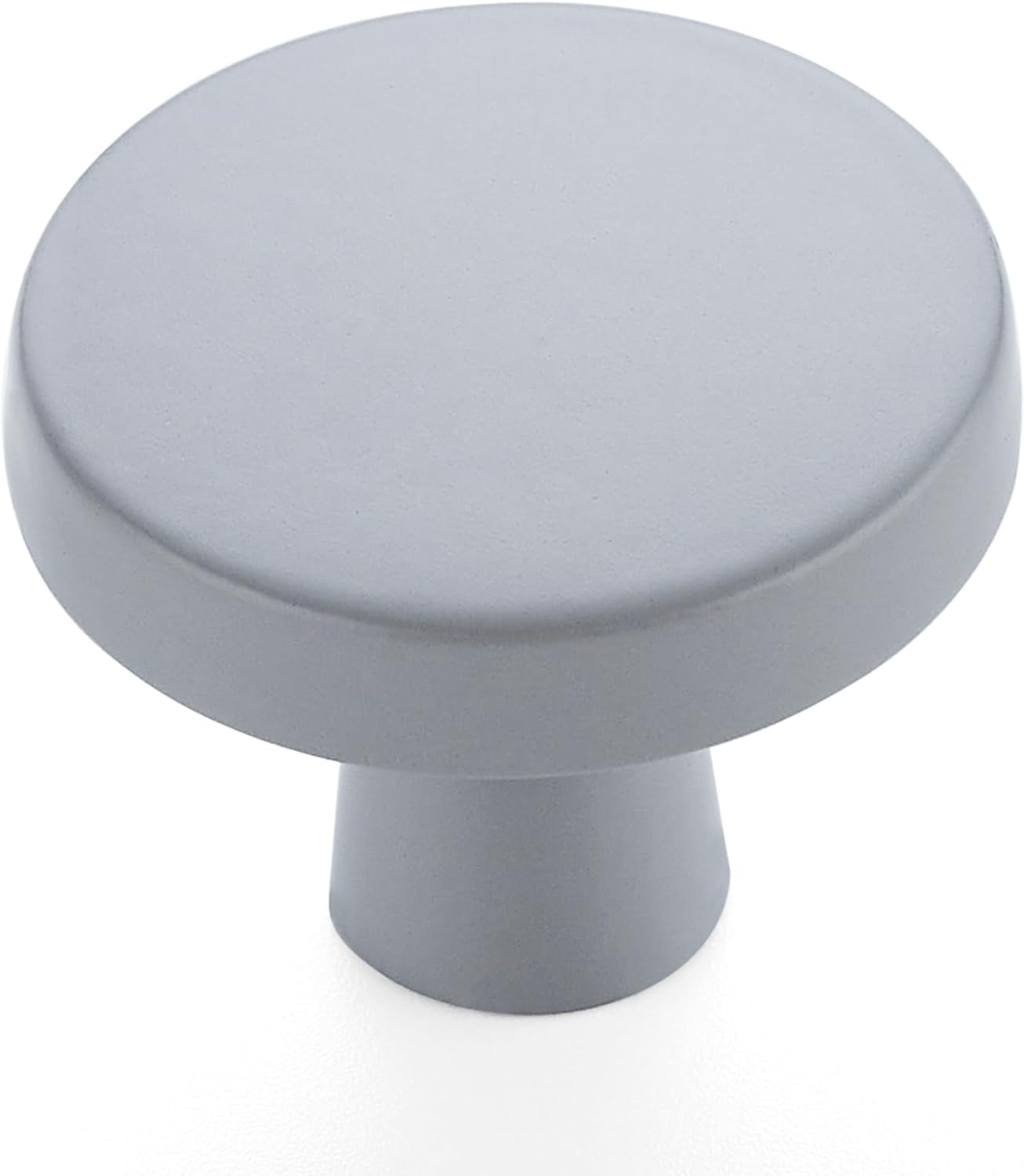 Ravinte 25 Pack Drawer Pulls 1-1/4 Inch Kitchen Cabinet Knobs Solid Round Dresser Drawer Knobs Matte Black Dresser Knobs Drawer Knobs Simple Cabinet Hardware for Cupboard Drawer Pulls